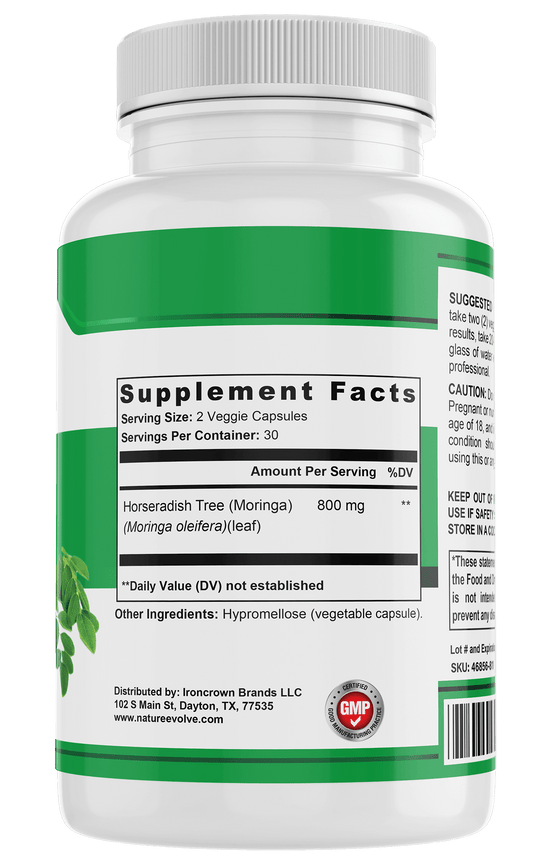 Moringa Oleifera (Leaf) - 800mg