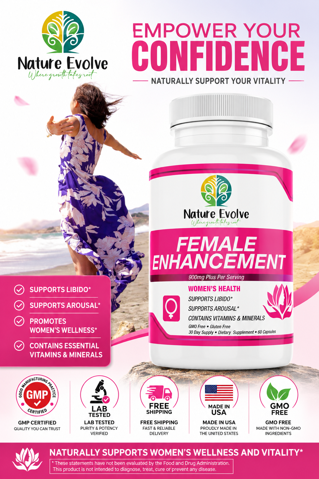 Female Enhancement Women’s Wellness & Vitality Support Formula