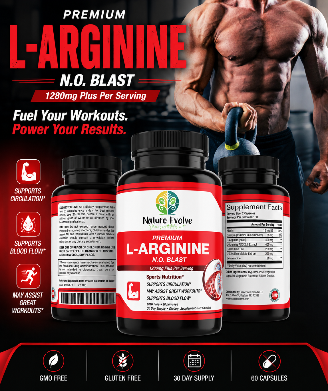 L-Arginine N.O. Blast
