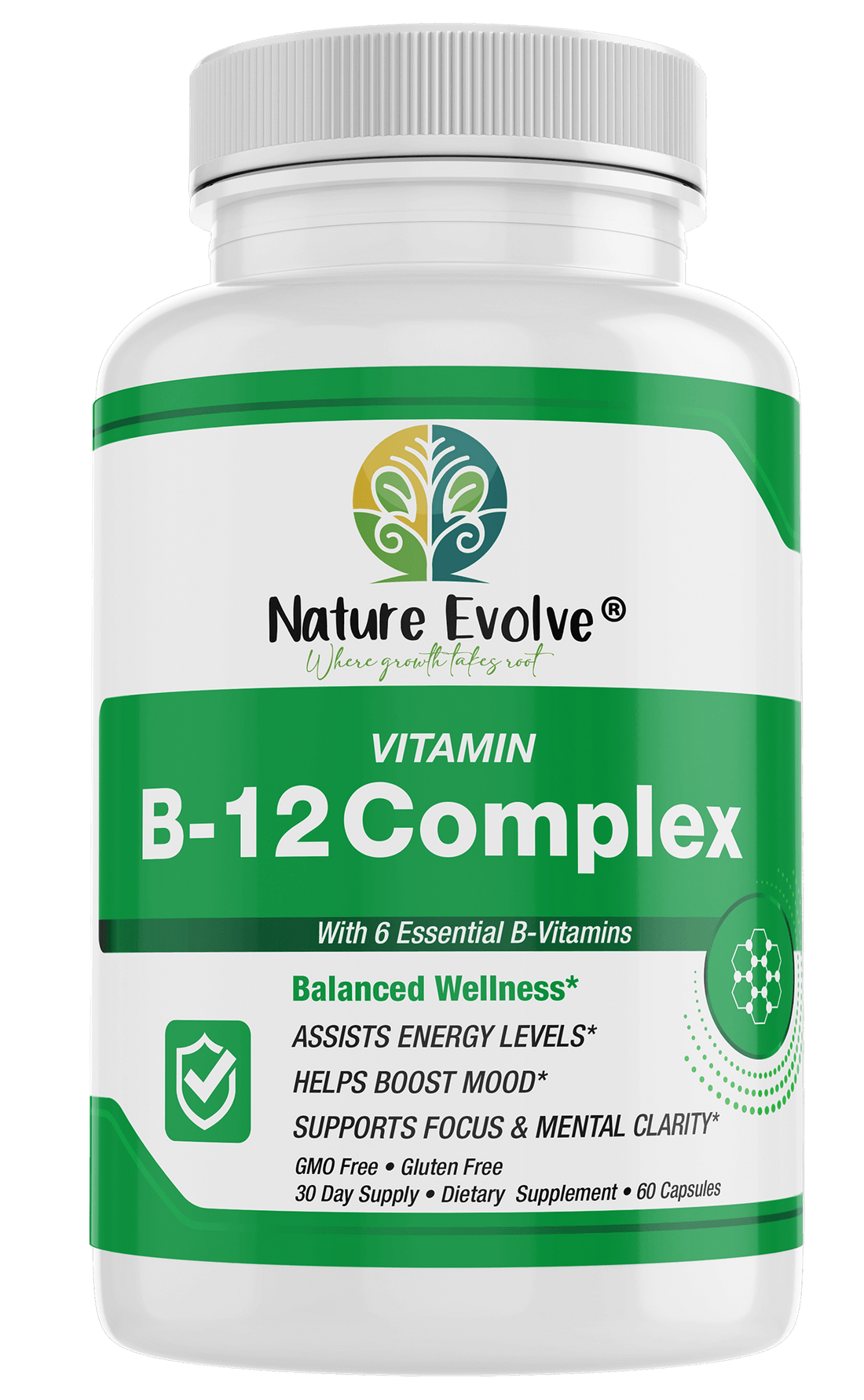 B12 Complex for Energy, Metabolism, and Everyday Wellness