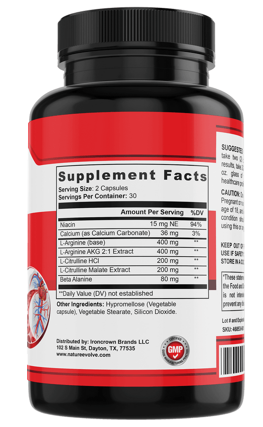 L-Arginine - No Blast
