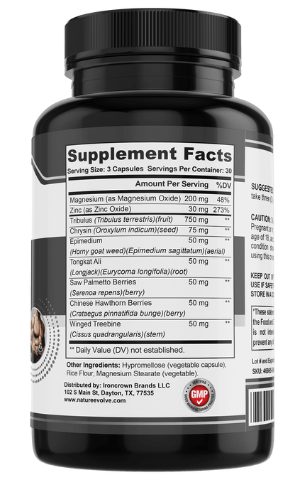 Ultra Test Natural Testosterone Support