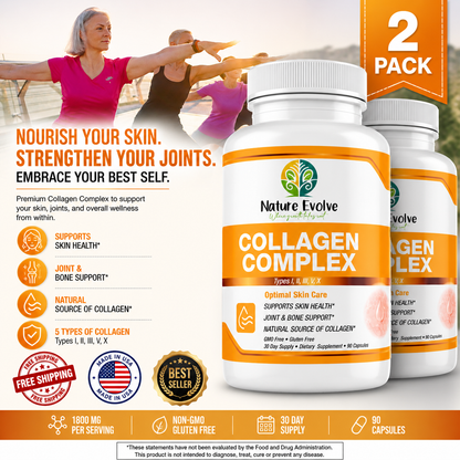 Collagen Complex Types I, II, III, V & X