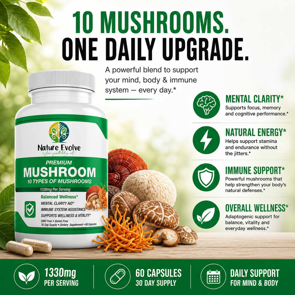Mushroom 10x