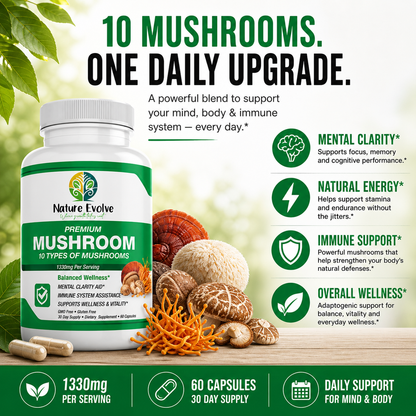 Mushroom 10x