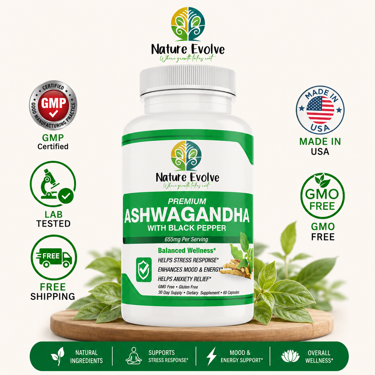 Ashwagandha with Black Pepper