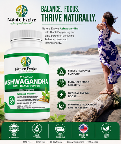 Ashwagandha with Black Pepper