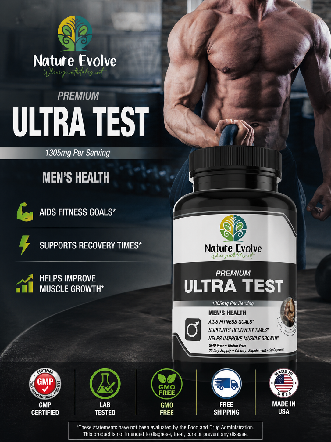 Ultra Test Men’s Health Support Formula