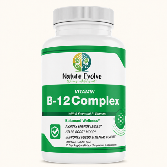 Vitamin B-12 Complex, Energy & Mental Clarity Support